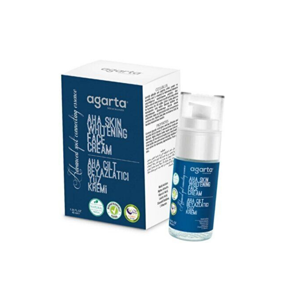 Agarta Doğal Aha Cilt Beyazlatıcı Yüz Kremi 40 ml