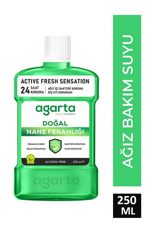 Agarta 250 Ml Ağız Bakım Suyu Ferah Nefes Alkolsüz