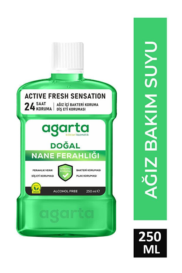 Agarta Ağız Bakım Suyu Ferah Nefes Alkolsüz 250 Ml