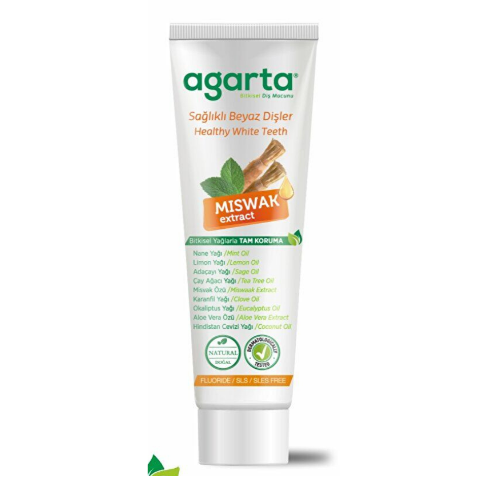 Agarta Diş Macunu Misvak Özlü 100 ml