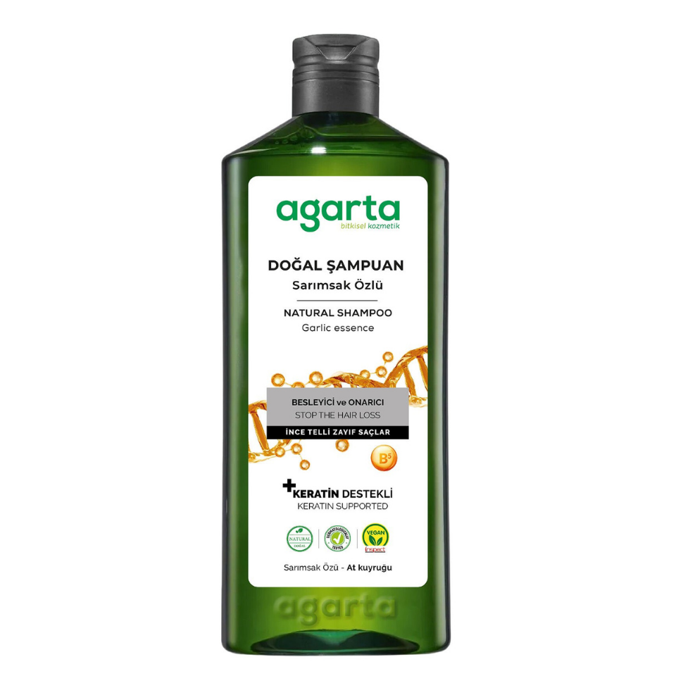 Agarta Sarımsak Özlü-Tuzsuz Şampuan 400 Ml