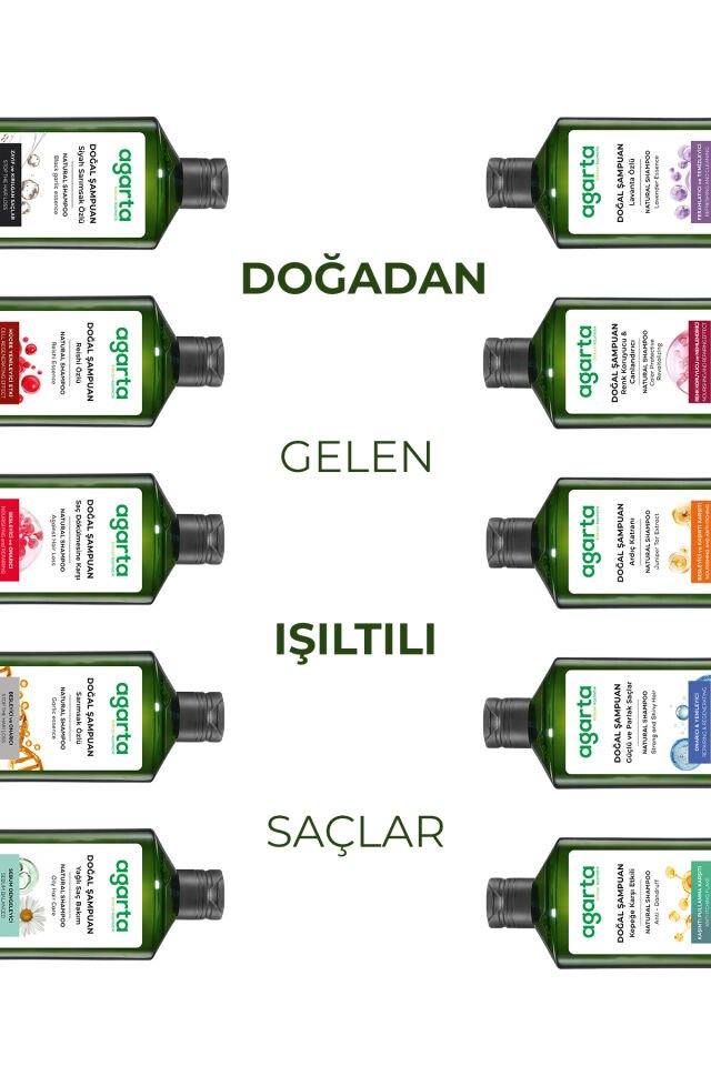 Agarta Yağlı Saçlar Için Tuzsuz Şampuan 400 ml