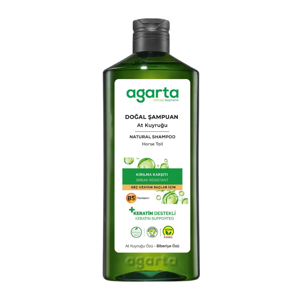Agarta At Kuyruğu Özlü Tuzsuz Şampuan 400 ml