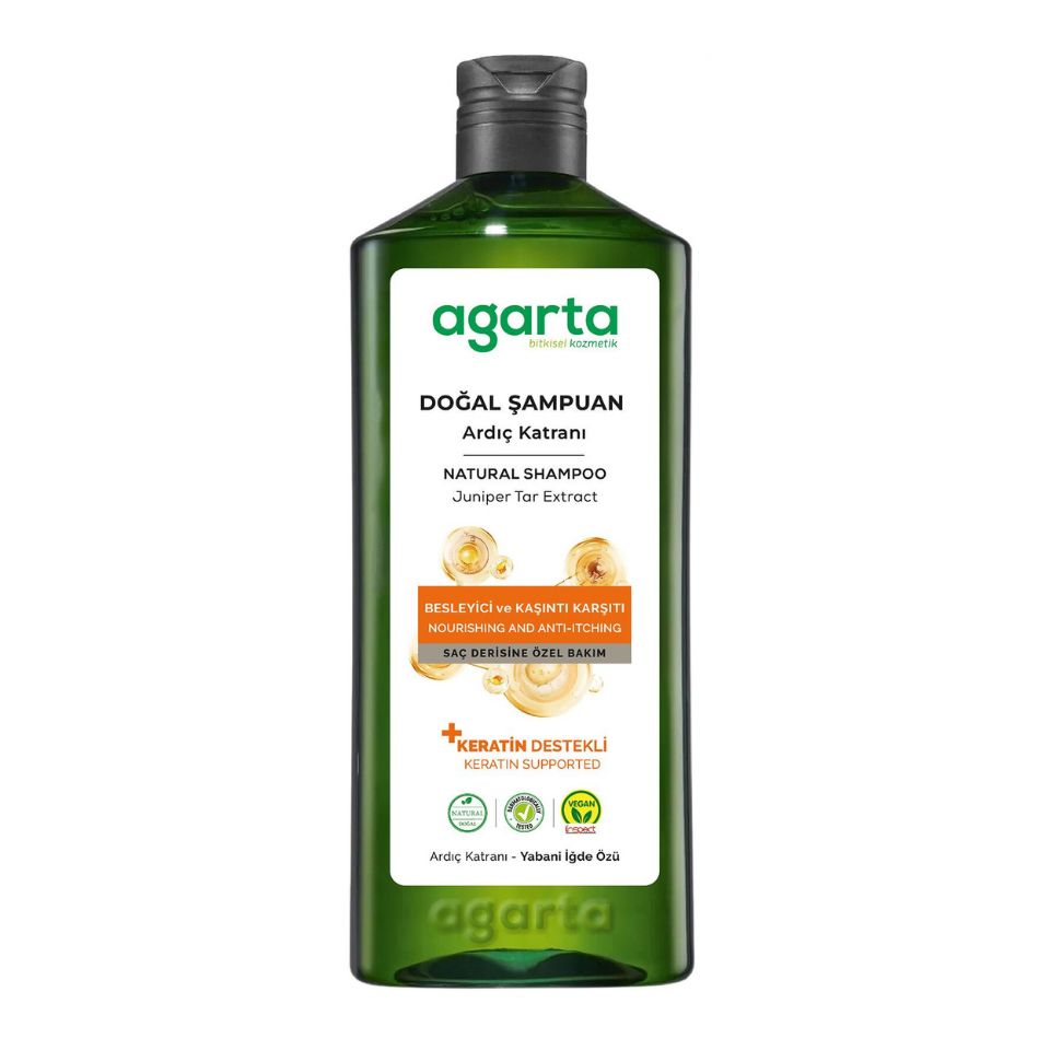 Agarta Ardıç Katranı Saç Egzaması-Dökülme, Kepek Karşıtı Şampuan 400 Ml