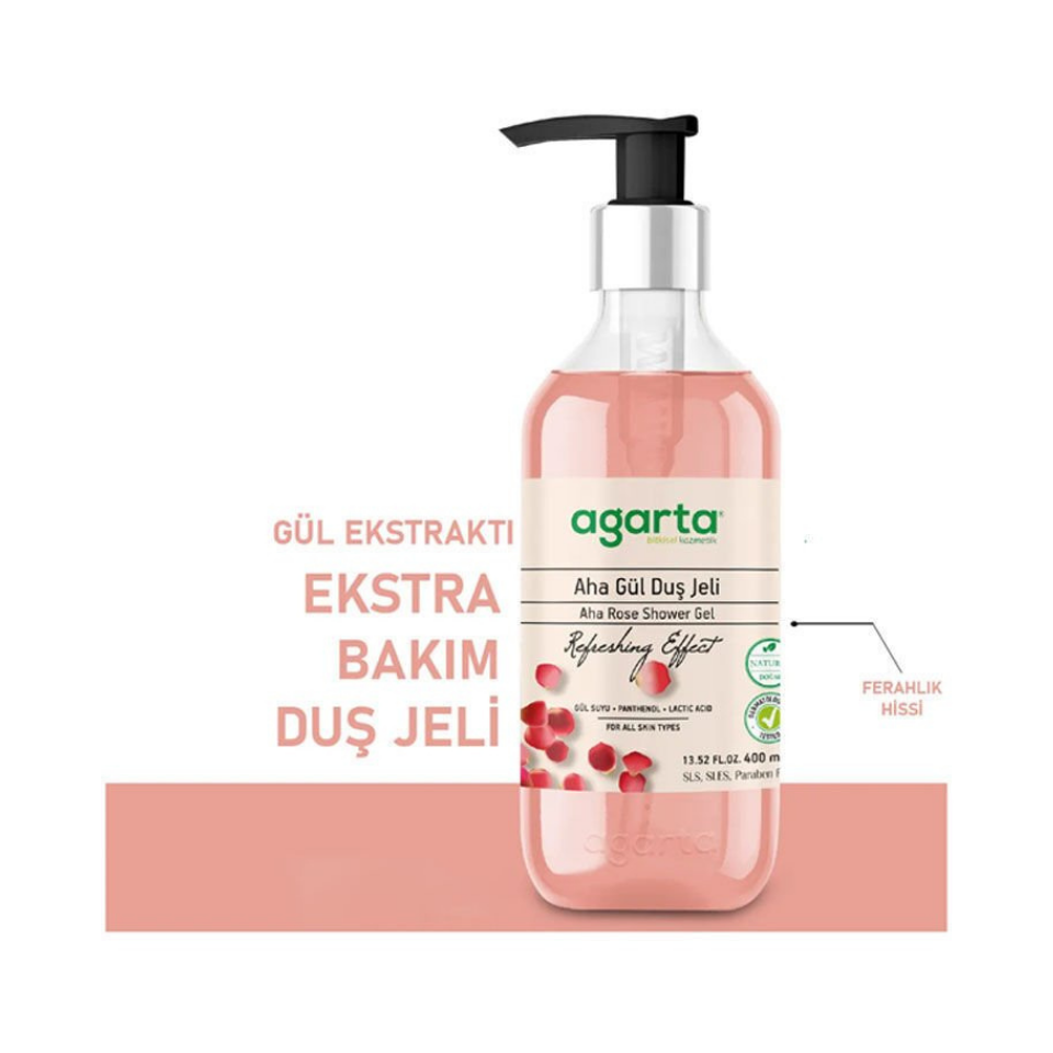 Agarta AHA Gül Duş Jeli 400 ml