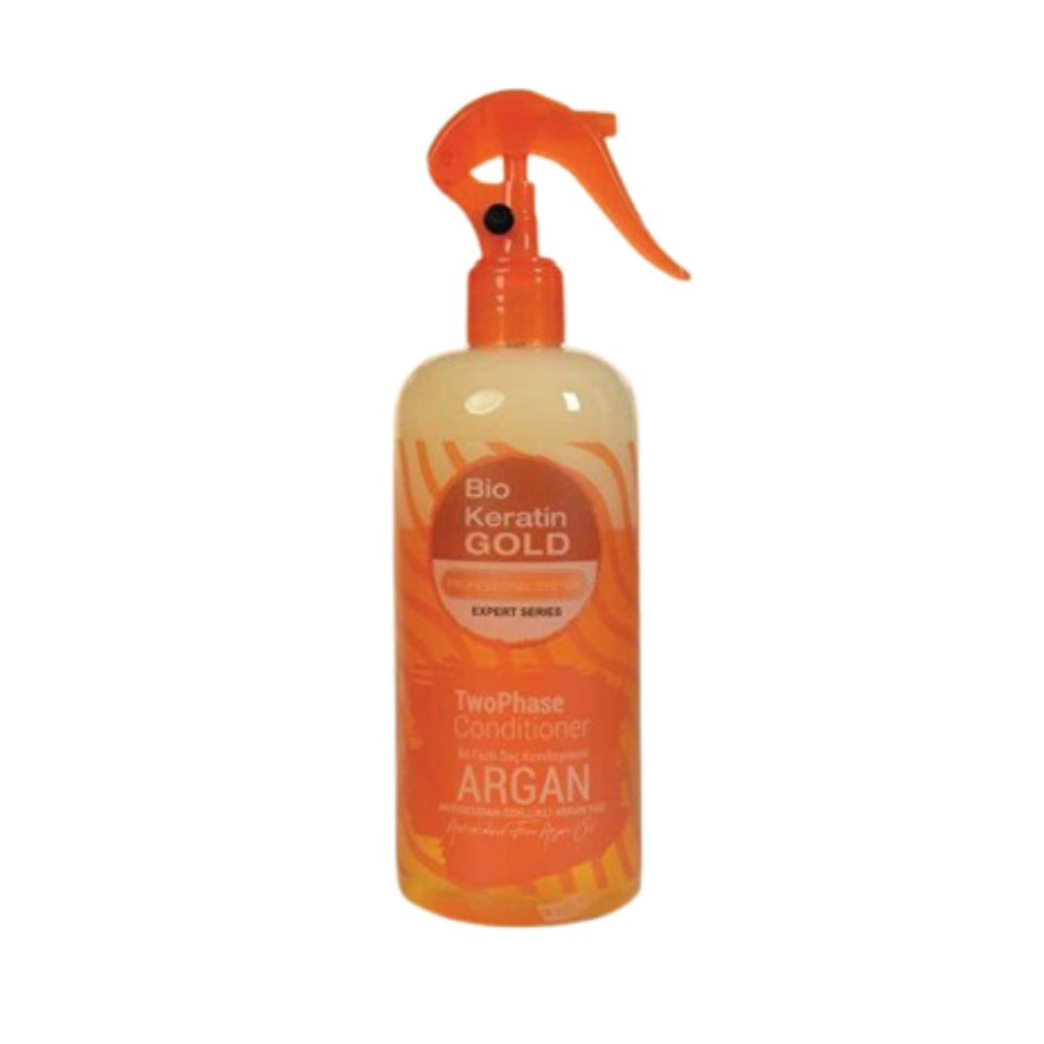 Bio Keratin Gold Arganlı Çift Fazlı Fön Suyu 400 Ml