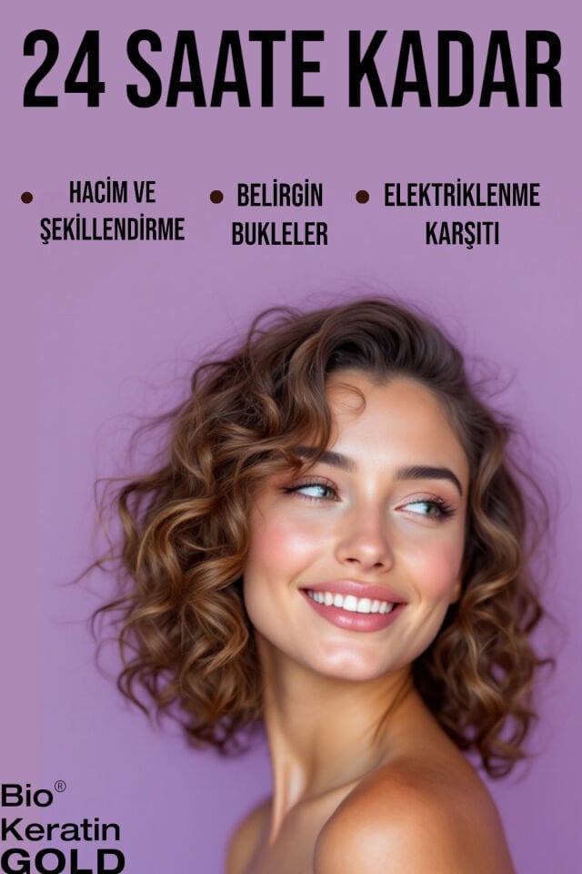 Bio Keratin Gold Bukle Belirginleştirici Şekillendirici Saç Bakım Kremi 150 Ml