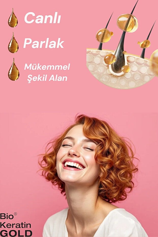 Bio Keratin Gold Onarıcı Saç Bakım Kremi 150 ml