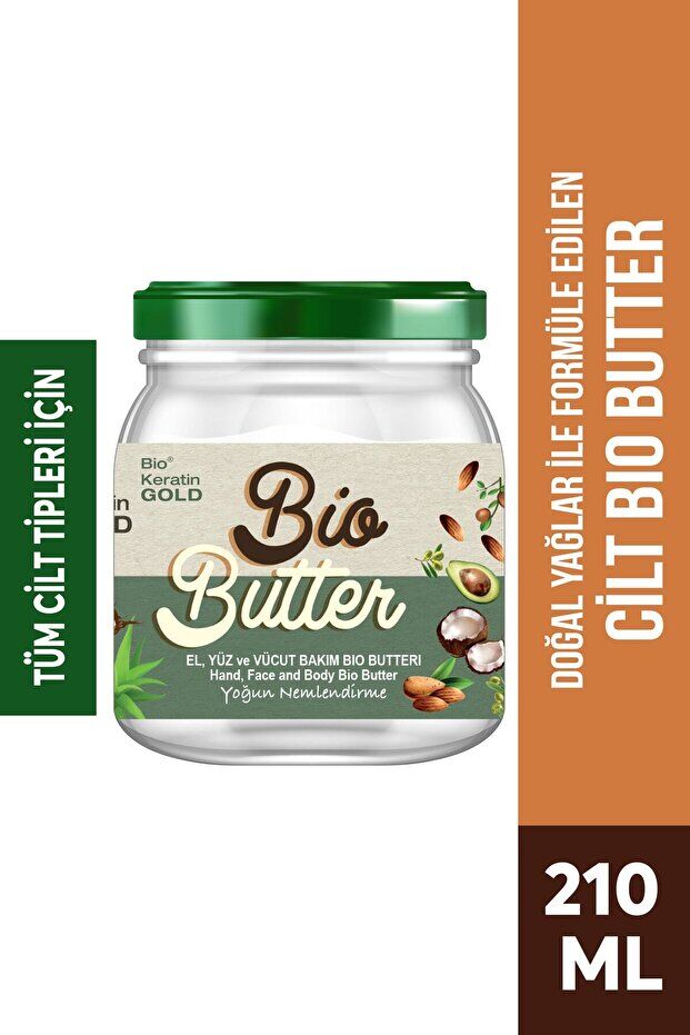 Bio Keratin Gold Bio Butter Cilt Bakım Yağı 210 Ml