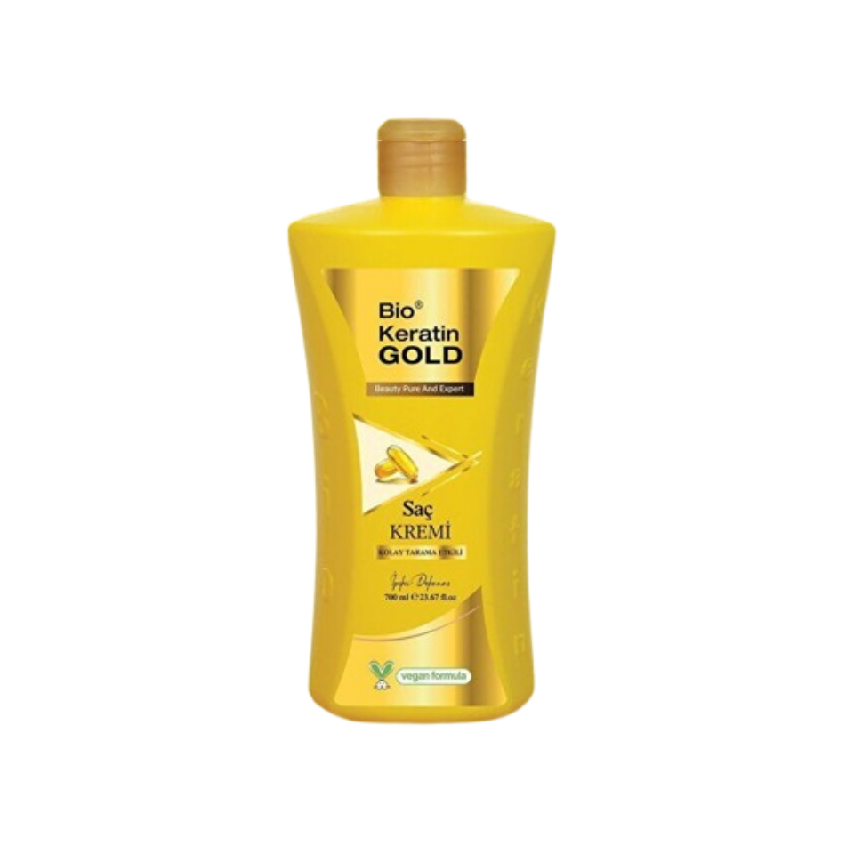 Bio Keratin Gold Kolay Tarama Saç Kremi 700 ml