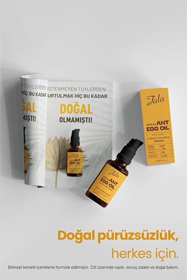 Tala Karınca Yumurtası Yağı Serum Tüy Azaltıcı 30 Ml