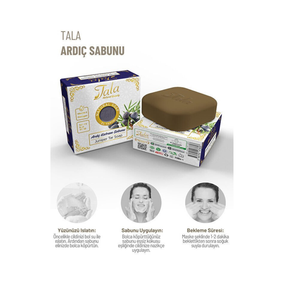 Tala Ardıç Katranı Arındırıcı Sabun 150 gr