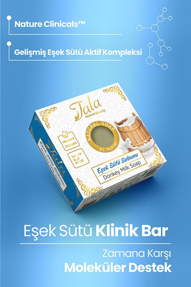 Tala Eşek Sütü Sabunu Cilt Arındırıcı, Besleyici ve Yumuşatıcı Doğal Eşek Sütlü Sabun Sabun 150 Gr