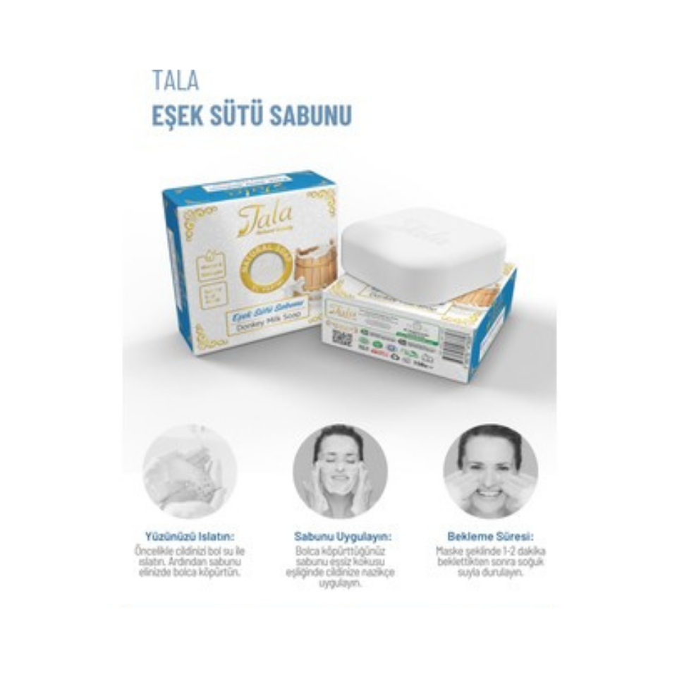 Tala Eşek Sütlü Arındırıcı Sabun 150 Gr