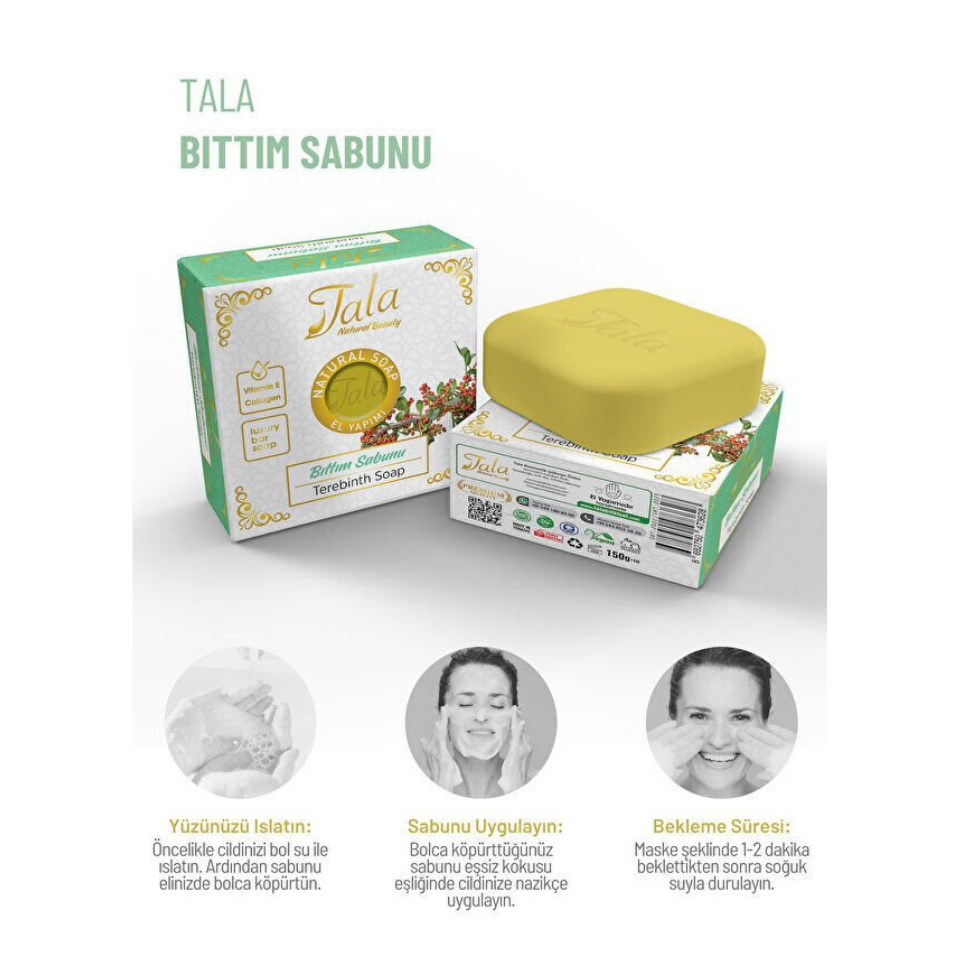 Tala Bıttım Arındırıcı Doğal Bakım Sabunu 150 Gr