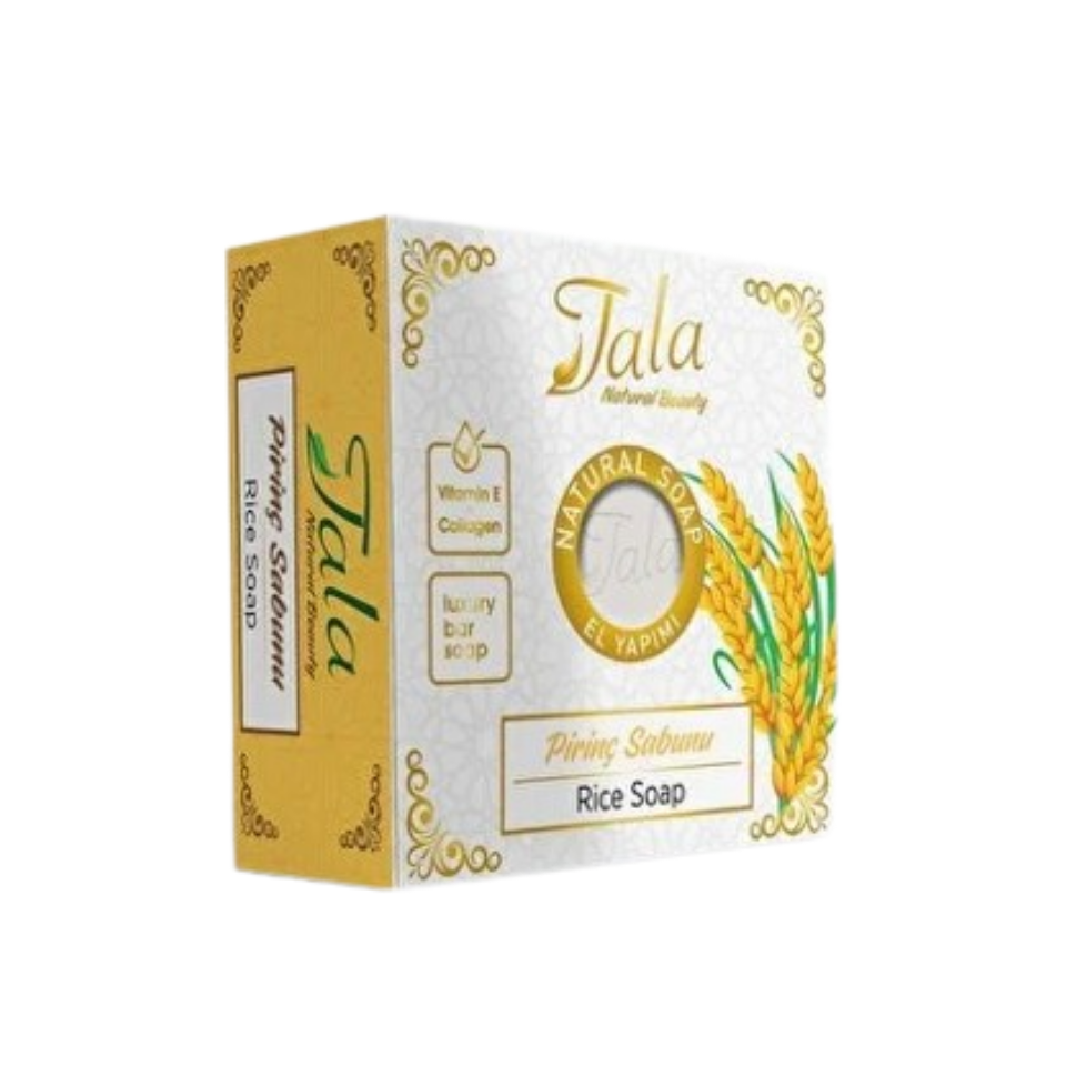 Tala Pirinç Sabunu Doğal Cilt Beyazlatıcı Aydınlatıcı 150 Gr