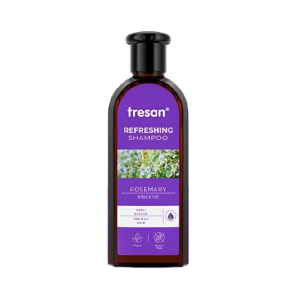 Tresan Biberiye Şampuanı – Yağlı ve Cansız Saçlar (300 ml)