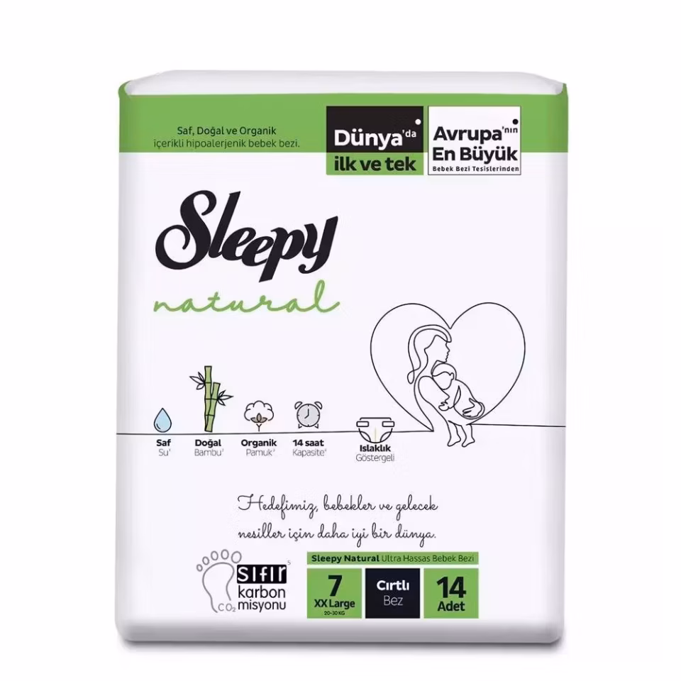 Sleepy Natural 7 Xx Large 14'lü