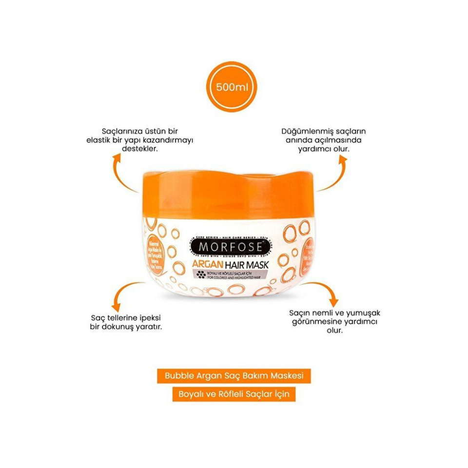 Morfose Argan Saç Maskesi 500 ml