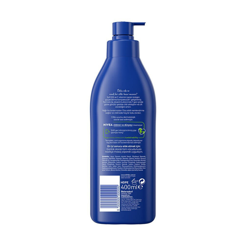 NIVEA Q10 Sıkılaştırıcı Vücut Sütü 400ml