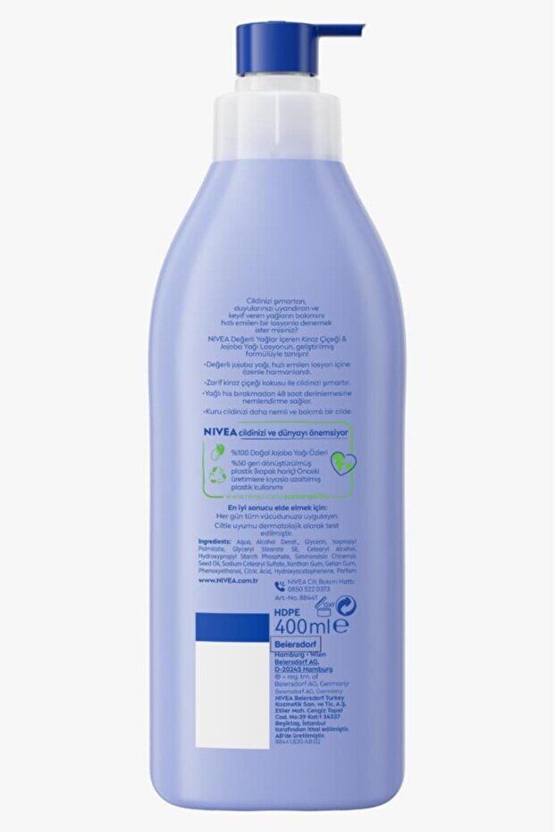 NIVEA Kiraz Çiçeği Vücut Losyonu 400ml