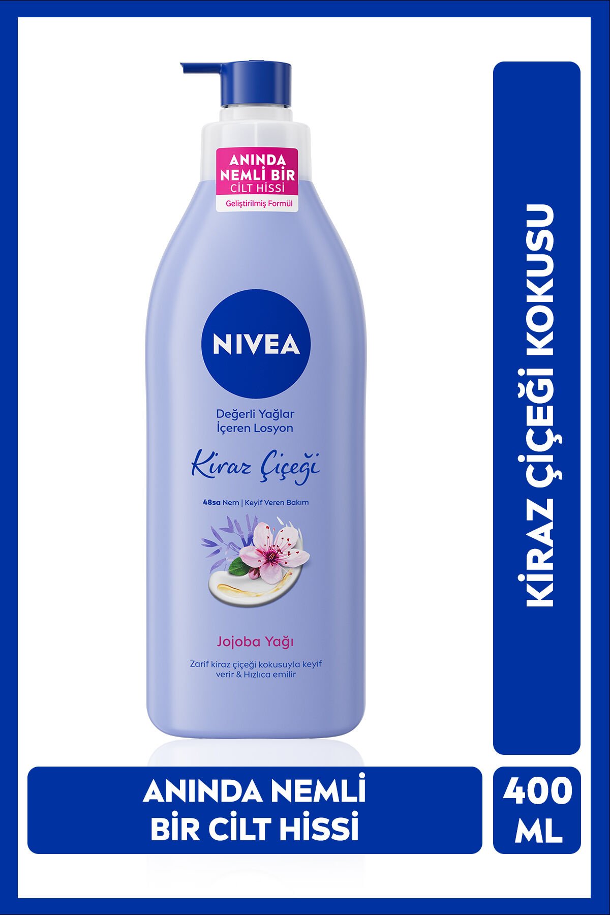 NIVEA Kiraz Çiçeği Vücut Losyonu 400ml