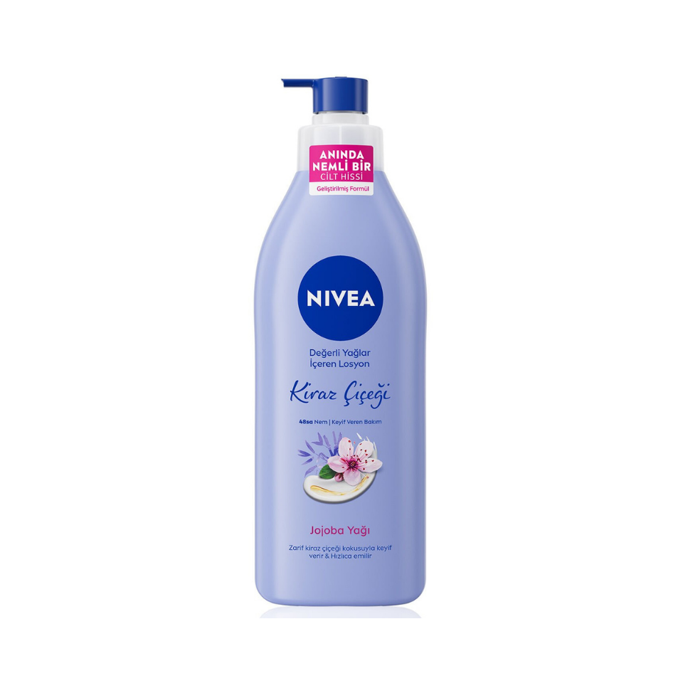 NIVEA Kiraz Çiçeği Vücut Losyonu 400ml