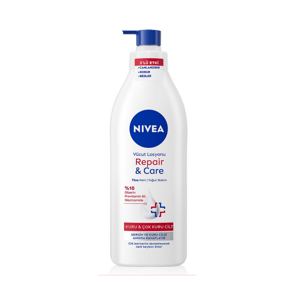 NIVEA Vücut Losyonu Repair Care 400 ml