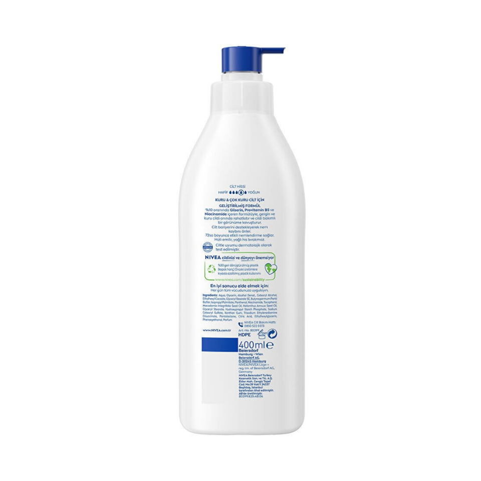 NIVEA Vücut Losyonu Repair Care 400 ml