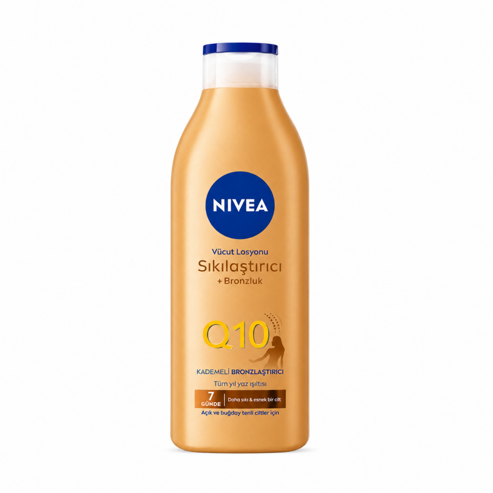 NIVEA Q10 Sıkılaştırıcı Bronzlaştırıcı Vücut Losyonu 400ml