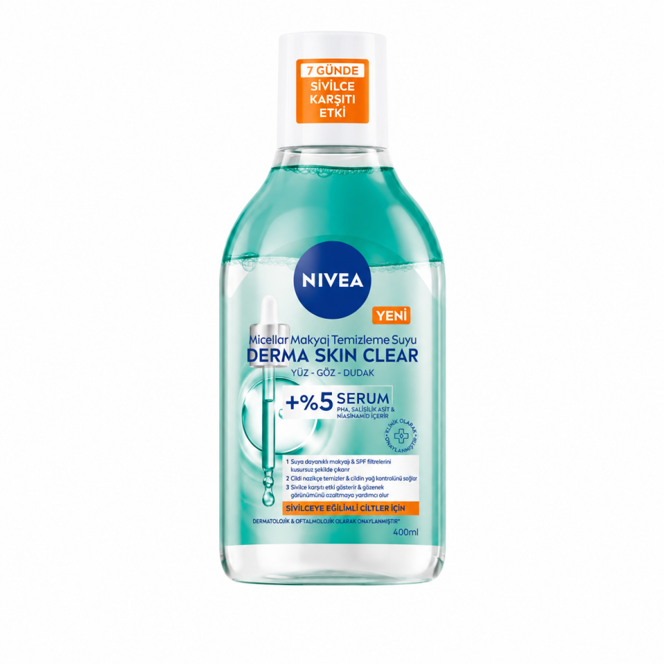 NIVEA Sivilce Karşıtı Makyaj Temizleme Suyu 400 ml
