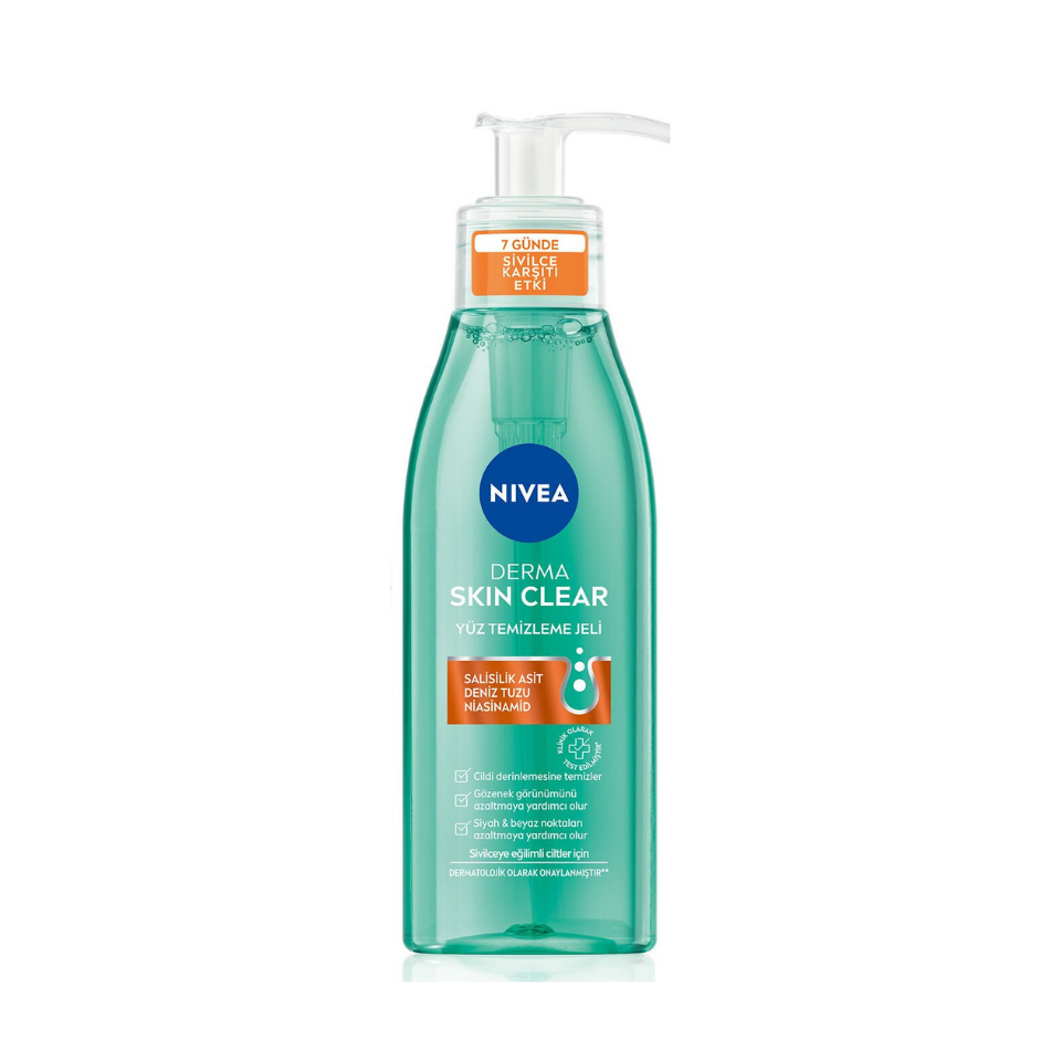 NIVEA Sivilce Karşıtı Yüz Temizleme Jeli 150ml ve Tonik 200ml