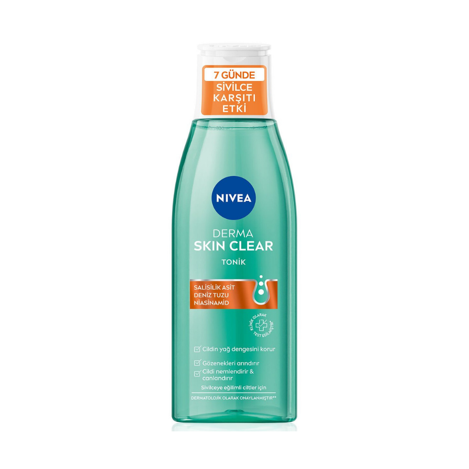 NIVEA Sivilce Karşıtı Yüz Temizleme Jeli 150ml ve Tonik 200ml