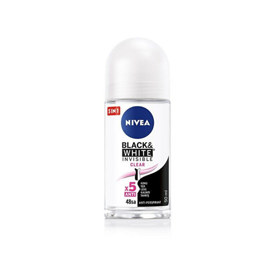 NIVEA Kadın Roll-on Deodorant Black & White 50ml
