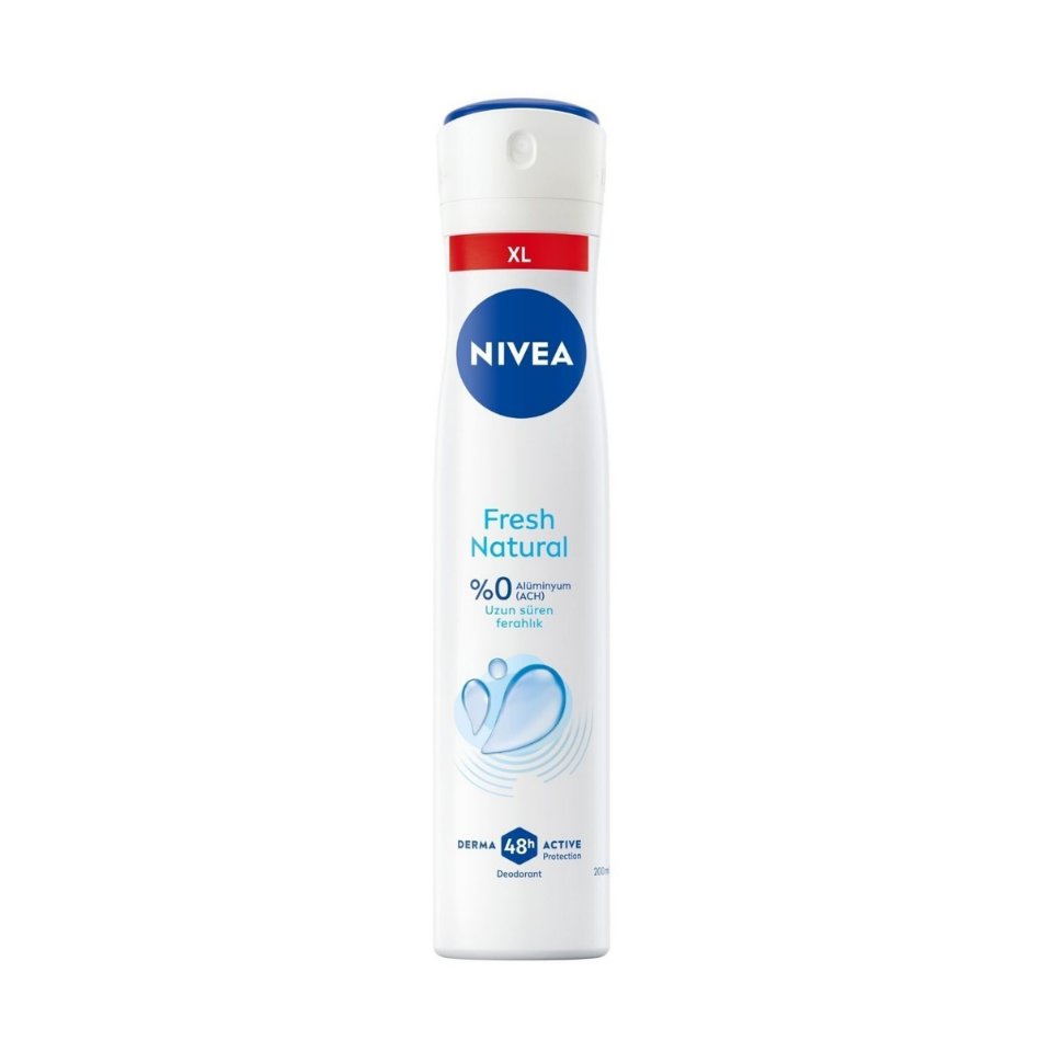 NIVEA Kadın Fresh Natural Sprey Deodorant 200ml