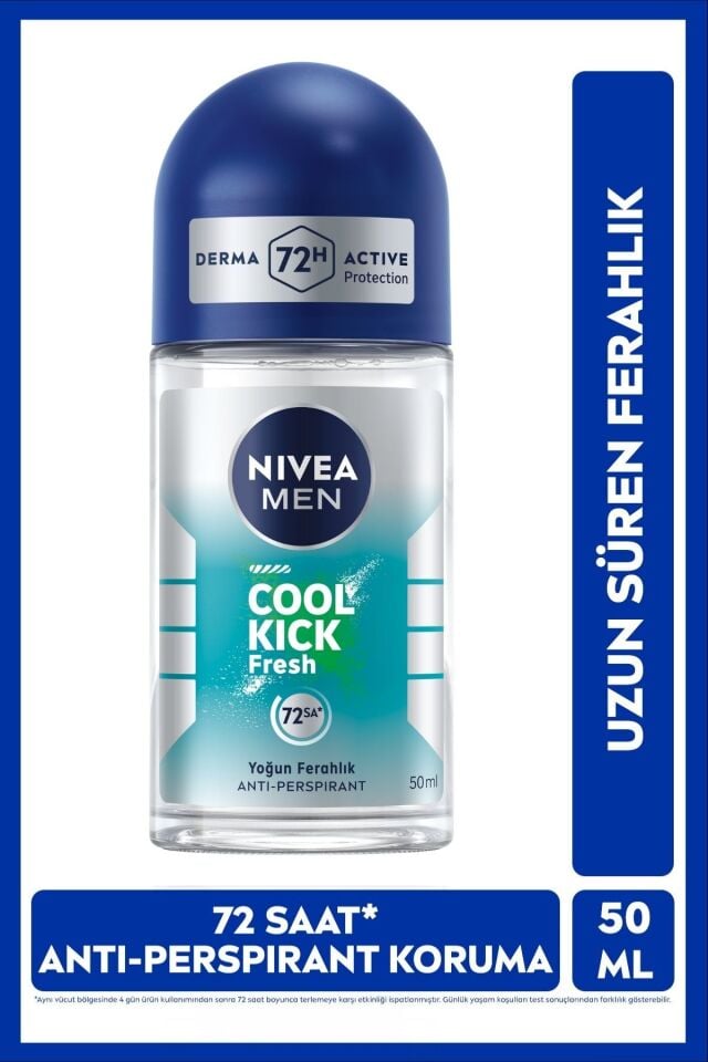NIVEA MEN Erkek Roll-on Deodorant Cool Kick 50ml