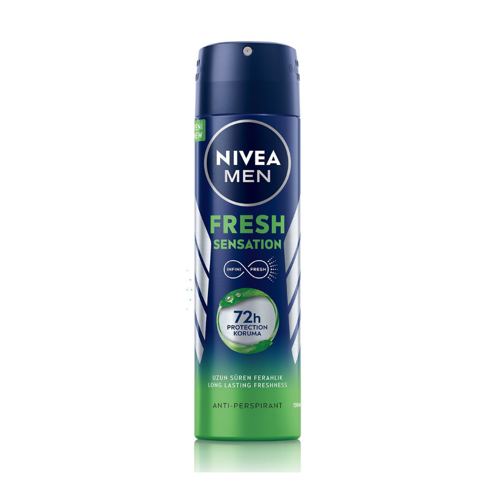 NIVEA MEN Erkek Sprey Deodorant Fresh Sensation 150ml