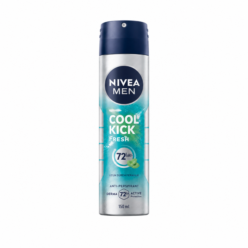 NIVEA Men Cool Kick Fresh Erkek Deodorant Sprey 150 ml