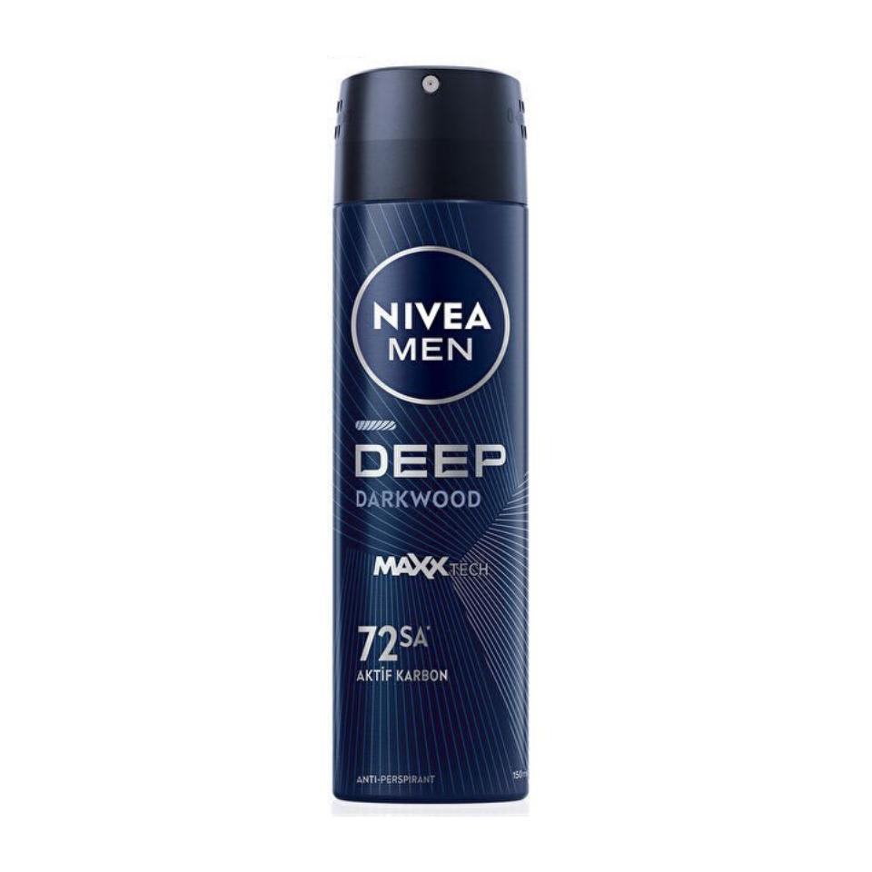 NIVEA MEN Erkek Sprey Deodorant Deep Dimension 150ml