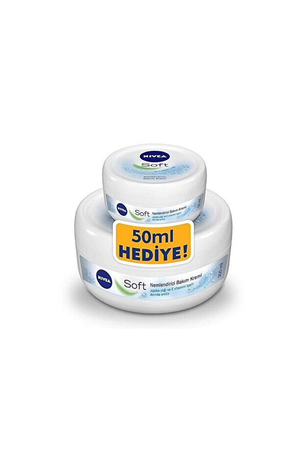 NIVEA Soft Krem 300 ml + Soft Krem 50 ml Hediyeli