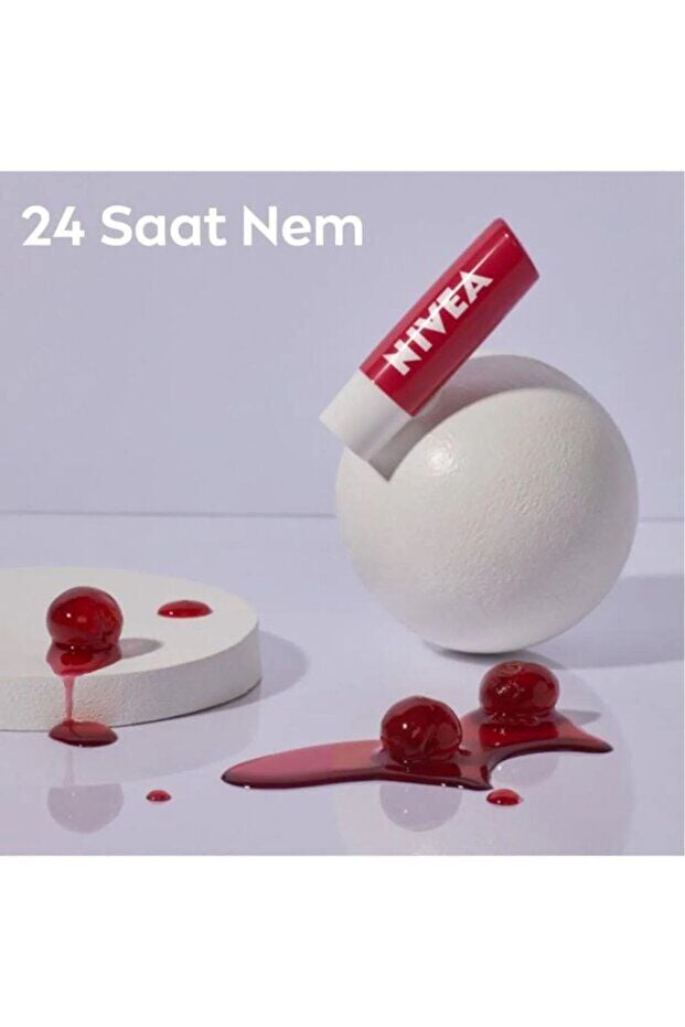 NIVEA Dudak Bakım Kremi ve Parlatıcısı Kiraz 4,8g