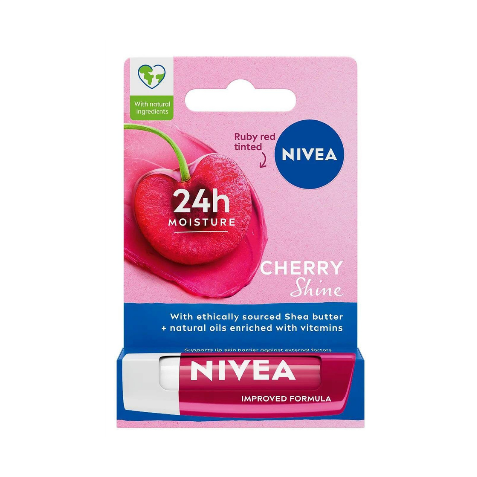 NIVEA Dudak Bakım Kremi ve Parlatıcısı Kiraz 4,8g