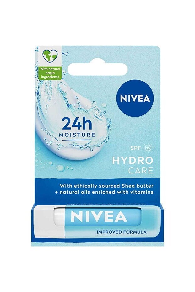 NIVEA Hydro Care SPF 15 Dudak Bakım Kremi