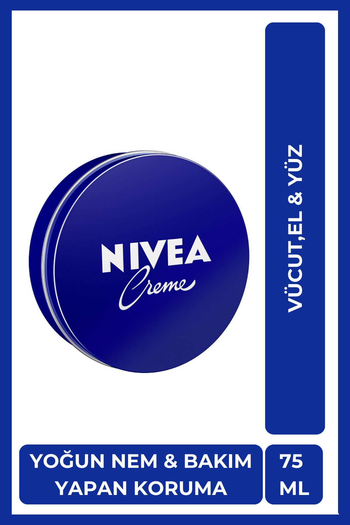 NIVEA Nemlendirici Creme 75ml, El Yüz Vücut