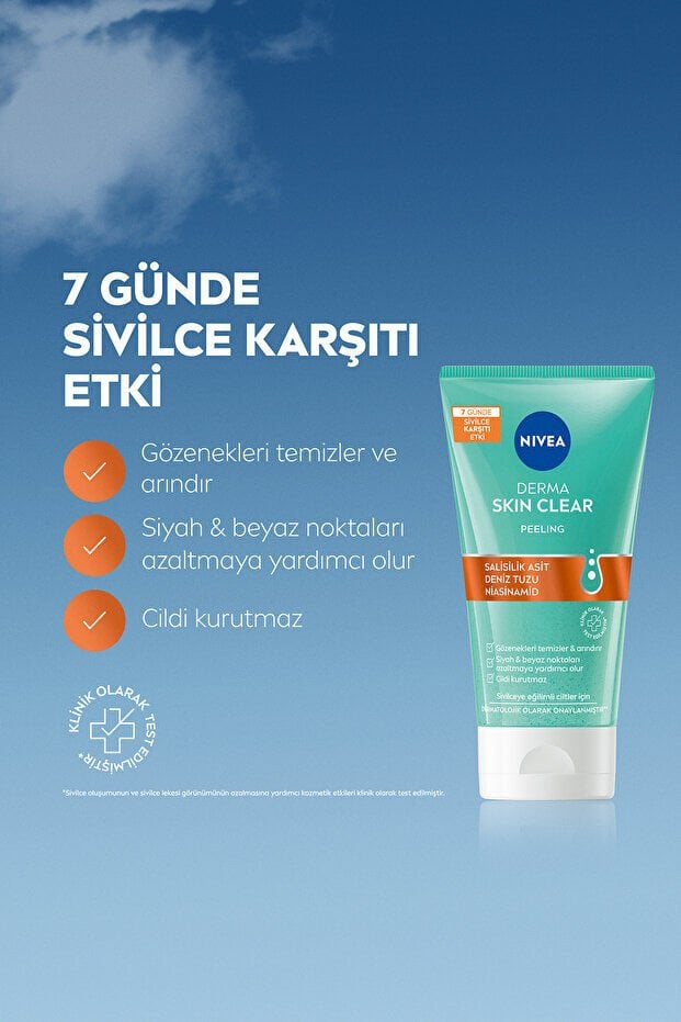 NIVEA Sivilce Karşıtı Yüz Temizleyici Peeling 150ml