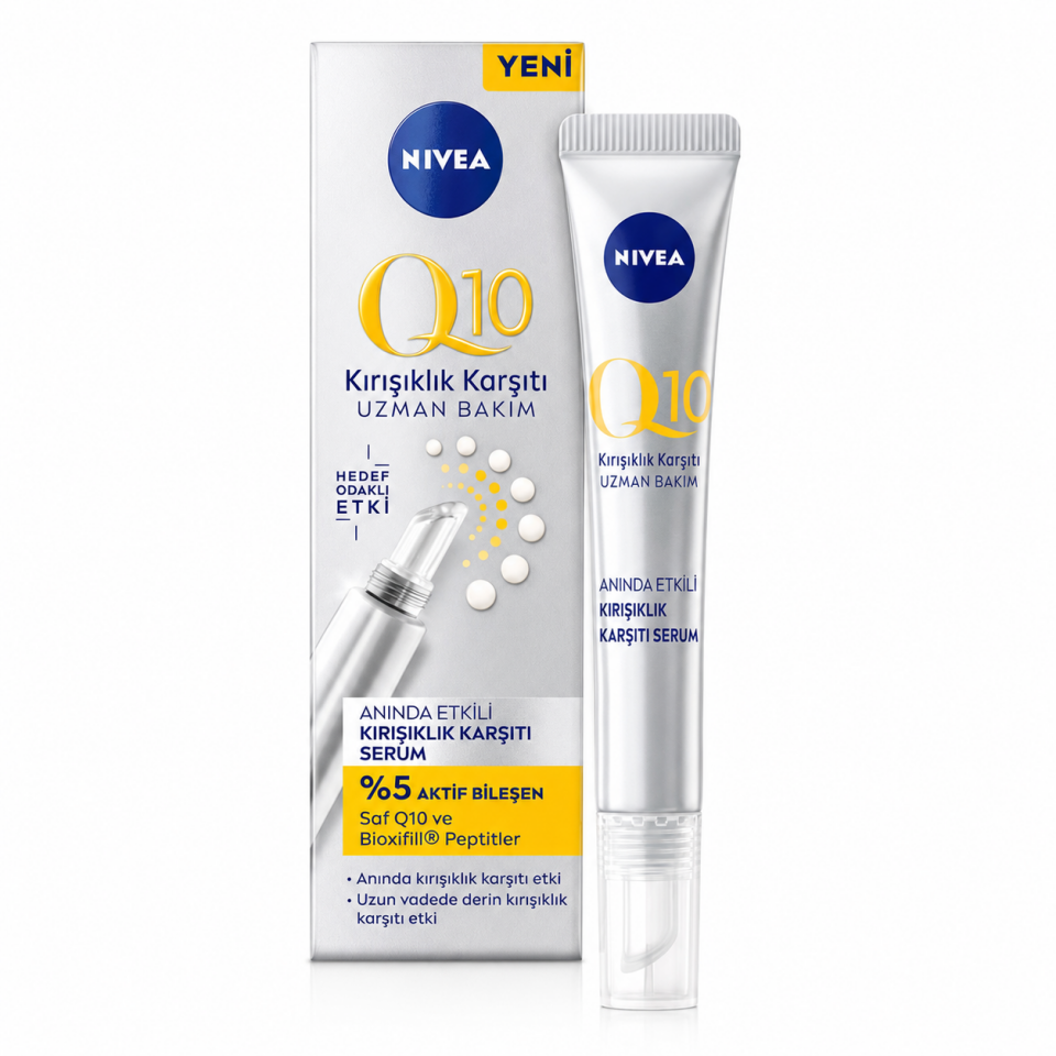 NIVEA Q10 Anında Etkili Kırışıklık Karşıtı Serum 15ml