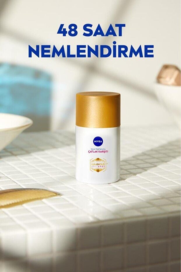 NIVEA Luminous630 Çatlak Karşıtı Vücut Bakım Yağ Serumu 100ml