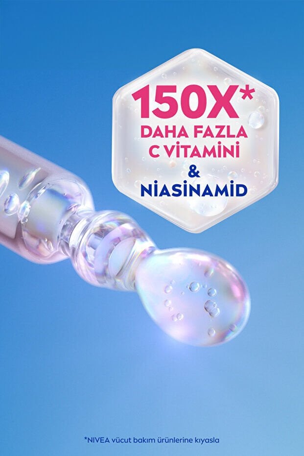 NIVEA Super10 Serum Etkili Vücut Losyonu SPF15 170 ml,Aydınlatıcı,Nemlendirici,C Vitamini,Niasinamid