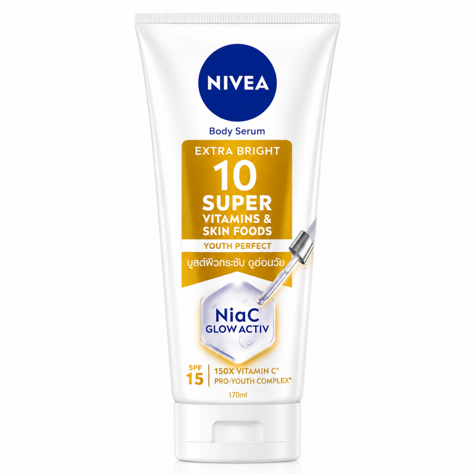 NIVEA Super10 Serum Etkili Vücut Losyonu SPF15 170 ml