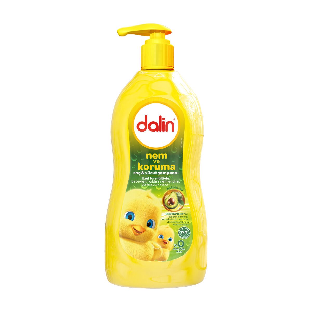 Dalin Nem ve koruma Saç & Vücut Şampuanı 700 ML
